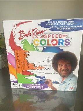 New🌈 Bob Ross Speed Colors Game cards all ages